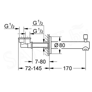 Излив Grohe Concetto New 3281001