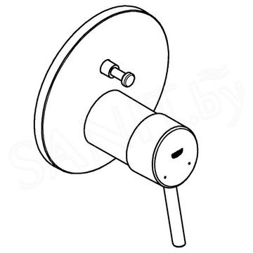 Смеситель встраиваемый Grohe Concetto 32214001 (2 функции)