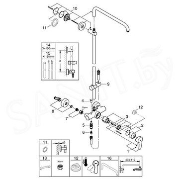 Душевая стойка Grohe Euphoria 26240000