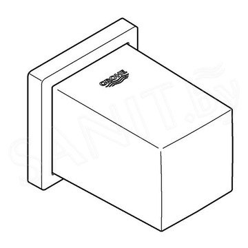 Шланговое подключение Grohe Euphoria Cube 27704000