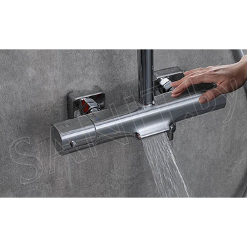 Душевая стойка Gappo G2495-71 с термостатом