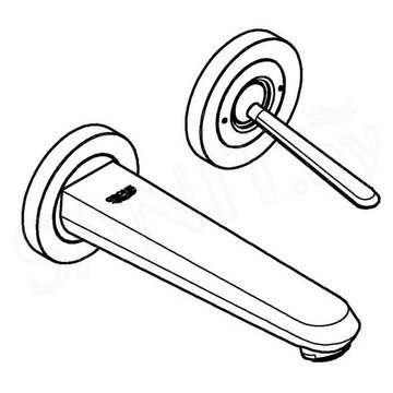 Смеситель встраиваемый Grohe Eurodisc Joy 19968000