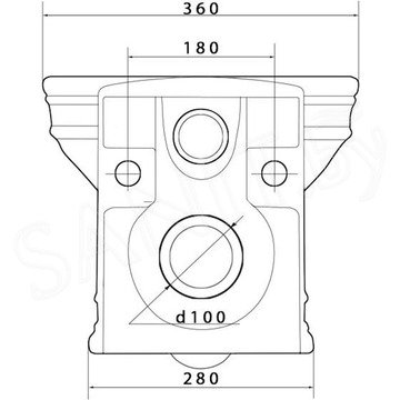 Подвесной унитаз Caprigo Armonia 5803