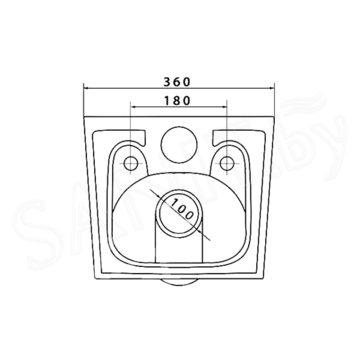 Подвесной унитаз Caprigo Style S-1203
