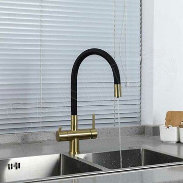Смеситель для кухонной мойки Gappo G4398-33 под фильтр