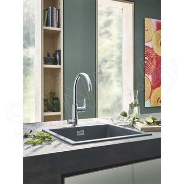 Смеситель для кухонной мойки Grohe Blue Pure Eurosmart 30383000 в комплекте с фильтром