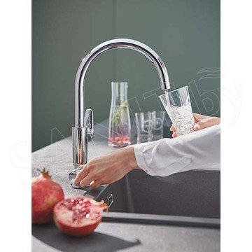 Смеситель для кухонной мойки Grohe Blue Pure BauCurve 30385000 в комплекте с фильтром