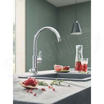 Смеситель для кухонной мойки Grohe Blue Pure BauCurve 30385000 в комплекте с фильтром