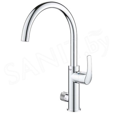 Смеситель для кухонной мойки Grohe Blue Pure Eurosmart 30499000 в комплекте с фильтром