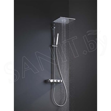 Душевая стойка Grohe Euphoria SmartControl System 310 Duo Cube 26508000 с термостатом
