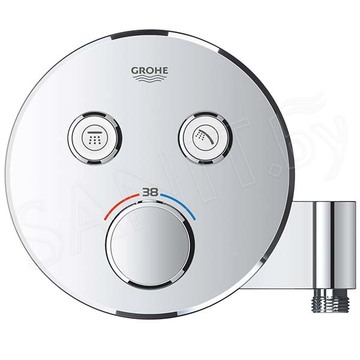 Смеситель встраиваемый Grohe Grohtherm SmartControl	29120000 термостатический