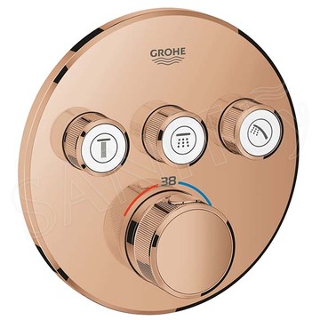 Смеситель встраиваемый Grohe Grohtherm SmartControl 29121DA0 термостатический