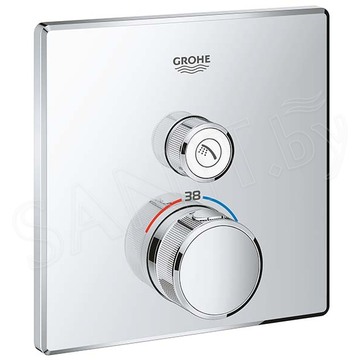 Смеситель встраиваемый Grohe Grohtherm SmartControl	29123000 термостатический