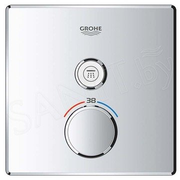 Смеситель встраиваемый Grohe Grohtherm SmartControl	29123000 термостатический