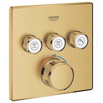 Смеситель встраиваемый Grohe Grohtherm SmartControl	29126GN0 термостатический