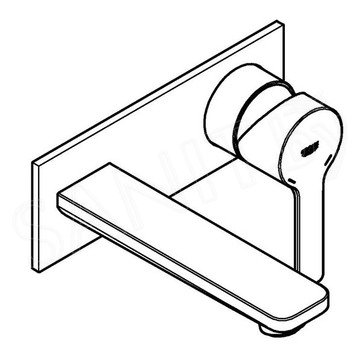 Смеситель встраиваемый Grohe Lineare 19409001 / 19409DC1