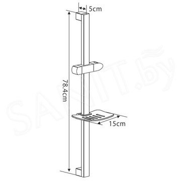 Душевой гарнитур Gappo G8013