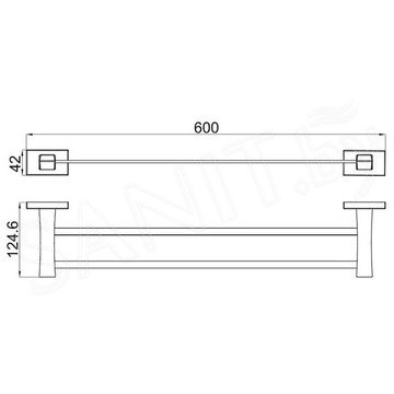 Держатель для полотенец Gappo G0709