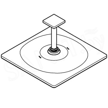 Верхний душ Grohe Rainshower Mono 310 Cube 26566000