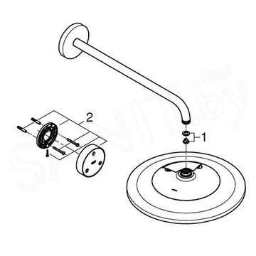 Верхний душ Grohe Rainshower 310 SmartConnect 26640000