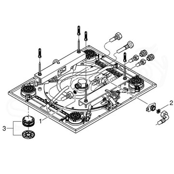 Верхний душ Grohe Rainshower F-series (3 режима) 27939001