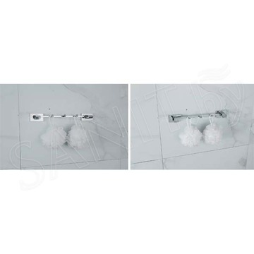 Планка с крючками Gappo G0716-30 / G0716-40 / G0716-50