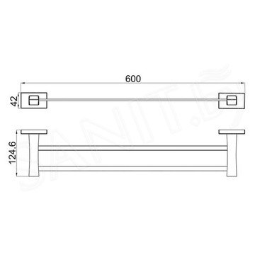 Держатель для полотенец Gappo G0709-3