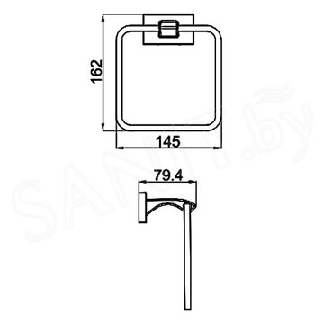 Держатель для полотенец Gappo G0704-6