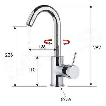 Смеситель для кухонной мойки Remer X Style X72C / X72CBG / X72CDO