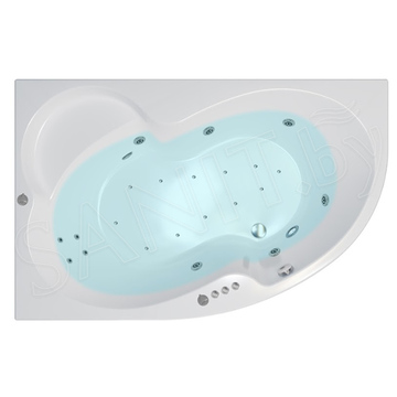 Гидромассажная ванна Triton Мари люкс турбо Flat