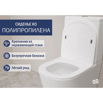 Напольный унитаз Lauter W76 P-TRAP / 21122761