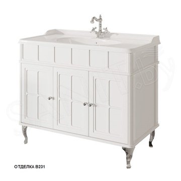 Тумба под умывальник Caprigo Borgo 100 33424-B231 / 120 33425-B231