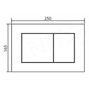 Кнопка для инсталляции Timo Reko FP-004MB