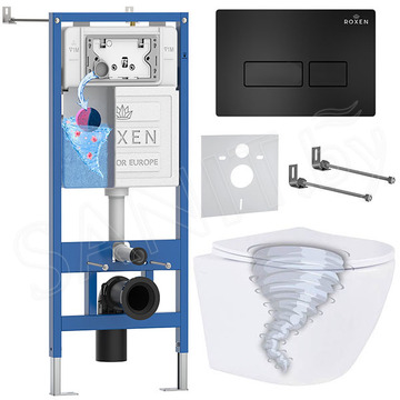 Комплект инсталляции 6 в 1 Roxen StounFix Dual Fresh 968313 с аромадозатором