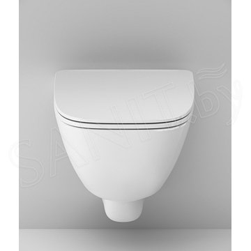 Комплект инсталляции Cersanit Link Pro с кнопкой Estetica 64109 и унитазом AM.PM X-Joy C851701SC