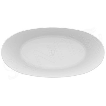 Ванна из искусственного камня Belux Дубай ВД-1600 белый матовый Solid Surface