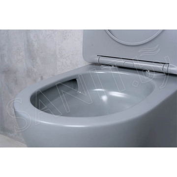 Подвесной унитаз Gid Tr2122TF-Lgm с сиденьем Soft Close