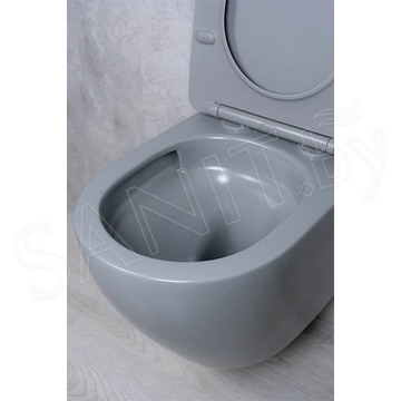 Подвесной унитаз Gid Tr2122TF-Lgm с сиденьем Soft Close