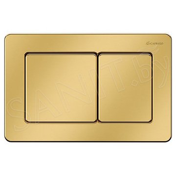 Кнопка для инсталляции Caprigo Bricks Steel BS003-oro