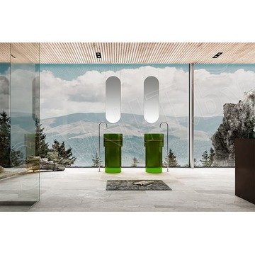 Умывальник Abber Kristall AT2701Emerald напольный