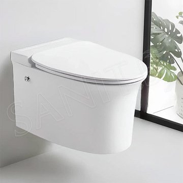 Подвесной унитаз Cerutti Nautilus Aria Pulse CT10195 с импульсным смывом