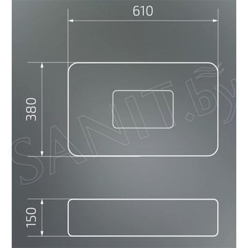 Умывальник Gid Bm9598