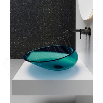 Умывальник Abber Kristall AT2812Aquamarin