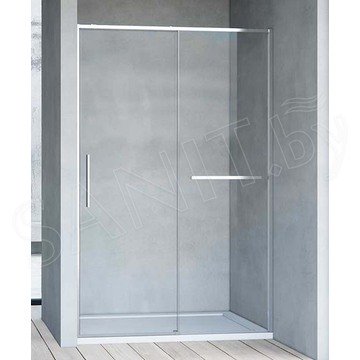 Душевая дверь Vincea Slim Soft VDS-1SS прозрачная профиль хром