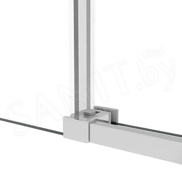Душевая дверь Vincea Slim Soft VDS-1SS прозрачная профиль хром