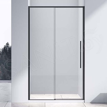 Душевая дверь Vincea Slim-N VDS-4SN прозрачнная профиль черный