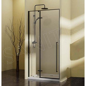 Душевая дверь Vincea Slim-N VDPH-5SN прозрачная профиль черный