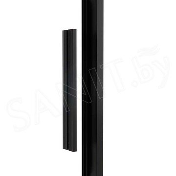 Душевой уголок Vincea Slim Soft VSR-1SS 120 тонированный профиль черный