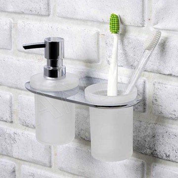 Стакан Wasserkraft Kammel K-8389 с дозатором для жидкого мыла