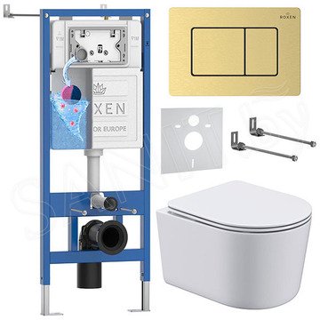 Комплект инсталляции 6 в 1 Roxen StounFix Dual Fresh 968480 с аромадозатором
